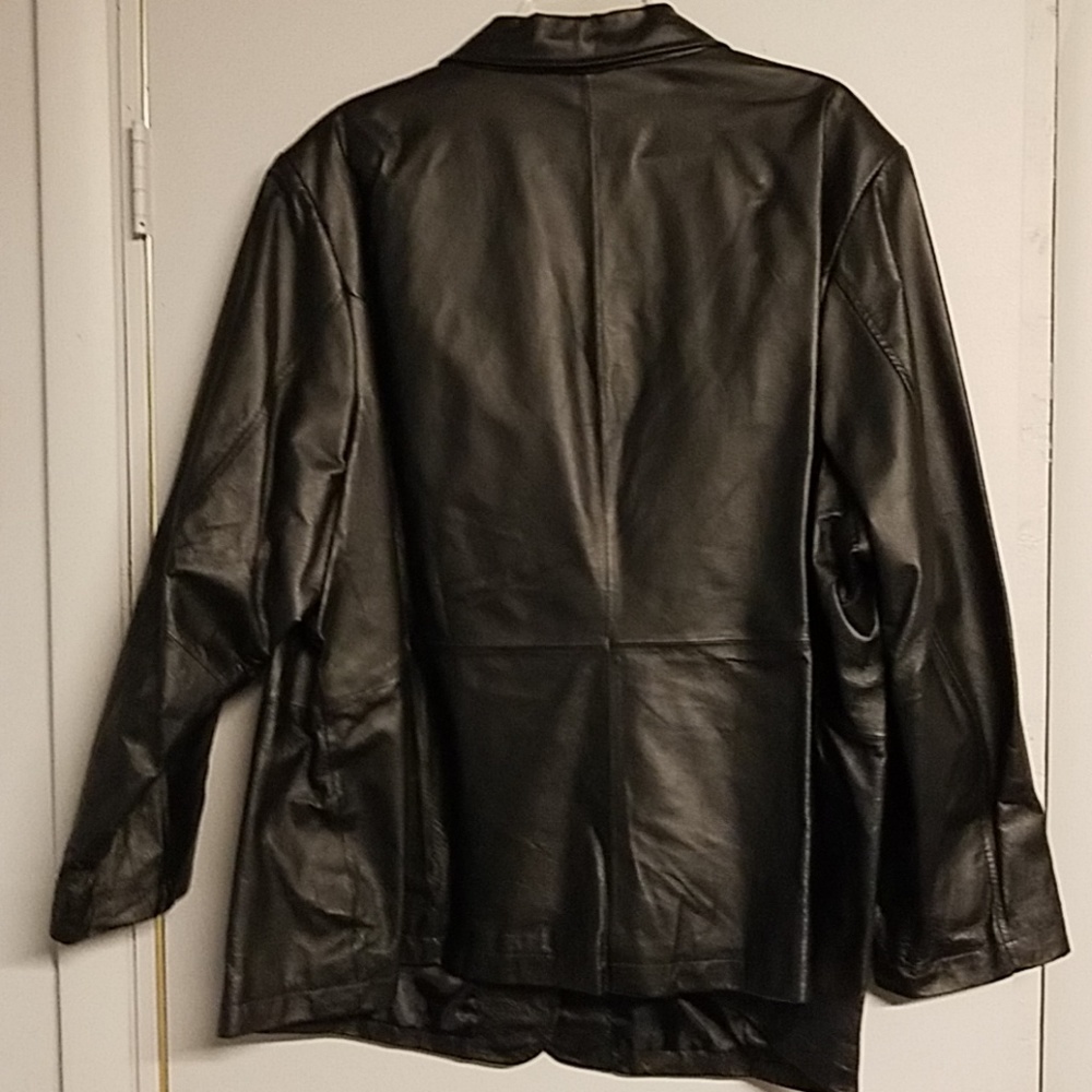 NWOT!! Maggie Barnes Genuine Leather Jacket - Picture 5 of 5